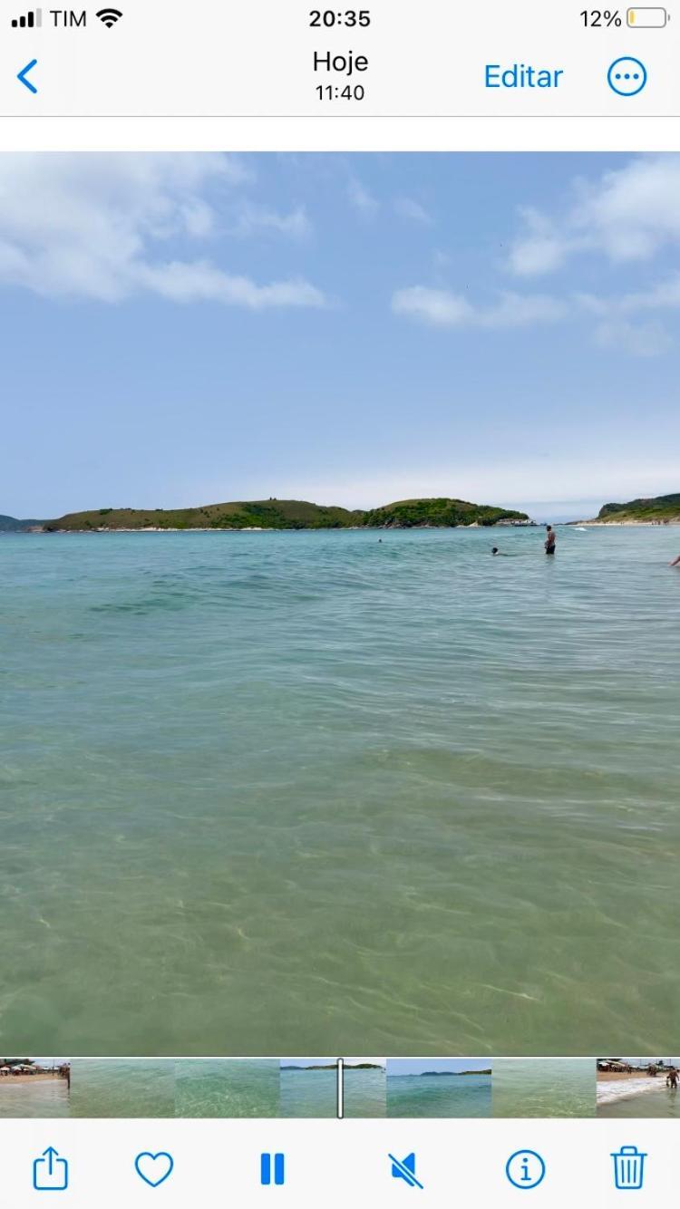 Flat Pe Na Areia Cabo Frio Aparthotel Luaran gambar